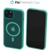 FixPremium - Puzdro Clear s MagSafe pre iPhone 14, mint blue FixPremium - Puzdro Clear s MagSafe pre iPhone 14, mint blue