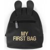 Childhome Detský batoh My First Bag Varianta: Black Childhome Detský batoh My First Bag Varianta: Black