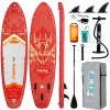 Nafukovací paddleboard FunWater Grapefruit 350*90*15cm Nafukovací paddleboard FunWater Grapefruit 350*90*15cm