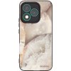 Picasee silikónový čierny obal pre Honor 400 Lite 5G - Cream marble Picasee silikónový čierny obal pre Honor 400 Lite 5G - Cream marble