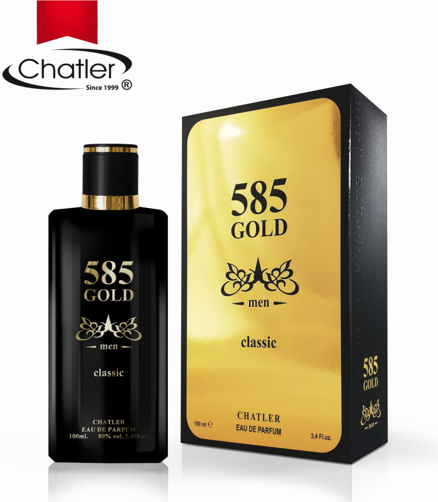 Chatler 585 Gold classic parfumovaná voda pánska 100 ml