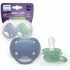 Cumlík Philips Avent ortodontický silikón 6 m + Cumlík Philips Avent ortodontický silikón 6 m +