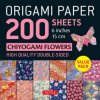 Origami Paper 200 Sheets Chiyogami Flowers 6 (15 CM): Tuttle Origami Paper: Double Sided Origami Sheets Printed with 12 Different Designs (Instruction (Tuttle Studio)(List) Origami Paper 200 Sheets Chiyogami Flowers 6 (15 CM): Tuttle Origami Paper: Double Sided Origami Sheets Printed with 12 Different Designs (Instruction (Tuttle Studio)(List)