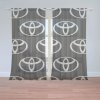 Sablio Záclony Toyota Pattern: 2ks 150x250cm Sablio Záclony Toyota Pattern: 2ks 150x250cm
