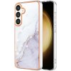 Plastový kryt Marble na Samsung Galaxy S24 5G - Biela 006 Plastový kryt Marble na Samsung Galaxy S24 5G - Biela 006