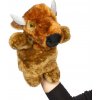 Kids World Plyšová maňuška bizón 32 cm 10697