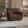 Bielastické poťahy VELVET hnedé kreslo (š. 60 - 110 cm) Doprava zadarmo Bielastické poťahy VELVET hnedé kreslo (š. 60 - 110 cm) Doprava zadarmo