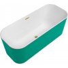 VILLEROY & BOCH Finion voľne stojaca vaňa z materiálu Quaryl (bez spoja medzi panelom a vaňou), odtok v strede, 1700 x 700 x 633 mm, lišta Design, funkcia Emotion, Colour on Demand, Gold, biela alpská VILLEROY & BOCH Finion voľne stojaca vaňa z materiálu Quaryl (bez spoja medzi panelom a vaňou), odtok v strede, 1700 x 700 x 633 mm, lišta Design, funkcia Emotion, Colour on Demand, Gold, biela alpská