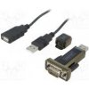 Převodník USB- RS232 chipset PL2303GT Sada adaptér 0,8m Převodník USB- RS232 chipset PL2303GT Sada adaptér 0,8m