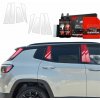 GRIZZ Protector Ochranné fólie na stĺpiky, Jeep Compass II, 2020- , GRIZZ Protector Ochranné fólie na stĺpiky, Jeep Compass II, 2020- ,