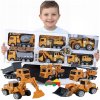 VEĽKÁ SADA STAVEBNÝCH AUTÍČOK VOZIDLÁ BAGR ŽERIAV 6V1 3+ VEĽKÁ SADA STAVEBNÝCH AUTÍČOK VOZIDLÁ BAGR ŽERIAV 6V1 3+