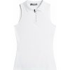J.Lindeberg Leylo Sleeveless Top White S Polo košeľa J.Lindeberg Leylo Sleeveless Top White S Polo košeľa