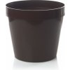 Kinekus Kvetináč plastový K45 23 x 20 cm hnedý Kinekus Kvetináč plastový K45 23 x 20 cm hnedý