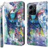 Peňaženkové 3D kožene puzdro na Xiaomi Redmi Note 12 4G - Watercolor Owl Peňaženkové 3D kožene puzdro na Xiaomi Redmi Note 12 4G - Watercolor Owl