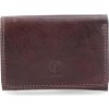 Malá kožená peňaženka Poyem 5216 hnedá