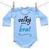 Boodyy Modré body s dlhým rukávom Veľký brat 86 (12-18 mesiacov) Boodyy Modré body s dlhým rukávom Veľký brat 86 (12-18 mesiacov)