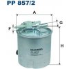 Palivový filter FILTRON PP 857/2 Palivový filter FILTRON PP 857/2