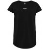 Dámske tričko oversized strihu - čierne|L Dámske tričko oversized strihu - čierne|L