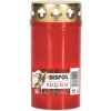 BISPOL Requiem V2, kahanec s viečkom, parafínový, doba horenia 36 hodín, 90g, červený BISPOL Requiem V2, kahanec s viečkom, parafínový, doba horenia 36 hodín, 90g, červený