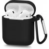 TopQ Silikónové puzdro pre Airpods Type 1 čierne TopQ Silikónové puzdro pre Airpods Type 1 čierne