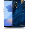 Picasee silikónový čierny obal pre OPPO A16 - Blue Picasee silikónový čierny obal pre OPPO A16 - Blue
