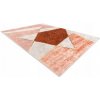 Sammer Moderný koberec s originálnym vzorom v ružovej farbe BR066 160 x 220 cm Sammer Moderný koberec s originálnym vzorom v ružovej farbe BR066 160 x 220 cm