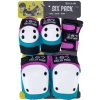 187 Killer Pads - Pink Teal Six Pack - Sada chráničů pro dospělé Velikost: XS 187 Killer Pads - Pink Teal Six Pack - Sada chráničů pro dospělé Velikost: XS