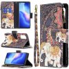 Peňaženkové kožené puzdro DRAWING na Oppo Reno 5 5G - Flower Elephants Peňaženkové kožené puzdro DRAWING na Oppo Reno 5 5G - Flower Elephants
