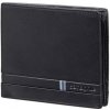 Pánska kožená peňaženka Samsonite - Flagged SLG 015 Billfold 4Cc + 2 Comp.+ C [139943] - 09 Black (SA)