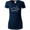 Profil Malé Karpaty - Dámske tričko z organickej bavlny Origin (GOTS) - M ( Tmavomodrá (veľmi tmavá - skoro čierna) ) Profil Malé Karpaty - Dámske tričko z organickej bavlny Origin (GOTS) - M ( Tmavomodrá (veľmi tmavá - skoro čierna) )