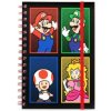 Pyramid International Zápisník Super Mario 4 Colour A5 Pyramid International Zápisník Super Mario 4 Colour A5
