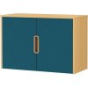 OPTIMA Nadstavec na nábytok s dvierkami, šírka 92 cm modrá emerald OPTIMA Nadstavec na nábytok s dvierkami, šírka 92 cm modrá emerald