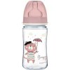 CANPOL BABIES Fľaša so širokým hrdlom Bonjour Paris 240 ml ružová 35-232_PIN CANPOL BABIES Fľaša so širokým hrdlom Bonjour Paris 240 ml ružová 35-232_PIN
