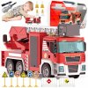 Konštrukčná sada Auto Hasičská súprava Na Skrutkovanie Roztáčanie 95 prvkov. Konštrukčná sada Auto Hasičská súprava Na Skrutkovanie Roztáčanie 95 prvkov.