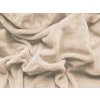 XPOSE® Mikroplyšová plachta Exclusive - biela káva 200x220 cm, Mikroplyš XPOSE® Mikroplyšová plachta Exclusive - biela káva 200x220 cm, Mikroplyš