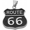 Ewena Prívesok Route 66 z ocele: Štýl, história a nekonečné dobrodružstvo na vašom krku + Darčekové balenie Ewena Prívesok Route 66 z ocele: Štýl, história a nekonečné dobrodružstvo na vašom krku + Darčekové balenie