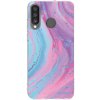 Picasee silikonový průhledný obal pro Huawei P30 Lite - Pink liquid Picasee silikonový průhledný obal pro Huawei P30 Lite - Pink liquid