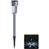 Aigostar B.V. Aigostar - LED solárne svietidlo LED/2V IP44 40 mAh matný chróm B10201ADCA + záruka 3 roky zadarmo Aigostar B.V. Aigostar - LED solárne svietidlo LED/2V IP44 40 mAh matný chróm B10201ADCA + záruka 3 roky zadarmo