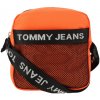 Unisex taška cez rameno Tommy Hilfiger TJM ESSENTIAL SQUARE REPORTER oranžová