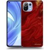 Picasee silikónový prehľadný obal pre Xiaomi Mi 11 - Red Picasee silikónový prehľadný obal pre Xiaomi Mi 11 - Red