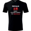Tričko trvalo 18 rokov čierne