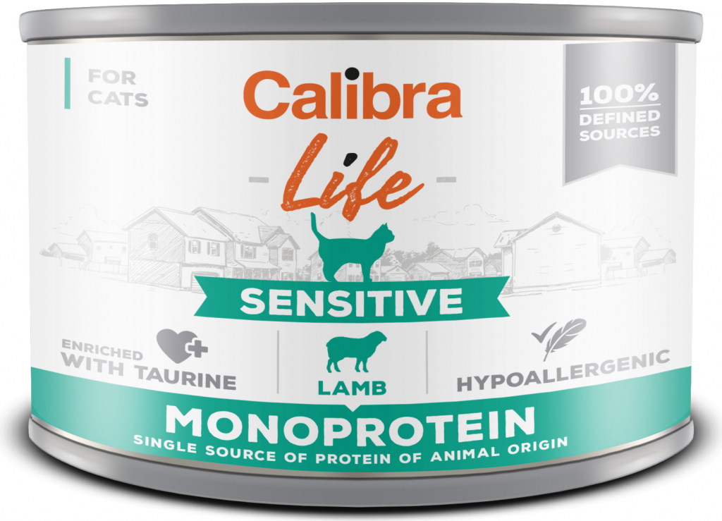 Calibra Cat Life Sensitive Lamb 200 g