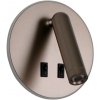 Italux WL-53742-1-CF LED bodové nástenné svietidlo Furla | 8W LED | 516lm | 3000K Italux WL-53742-1-CF LED bodové nástenné svietidlo Furla | 8W LED | 516lm | 3000K