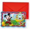 Procos Pozvánky Mickey Mouse Rock 6 ks Procos Pozvánky Mickey Mouse Rock 6 ks