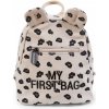 Childhome batoh My First Bag canvas leopard
