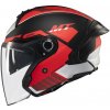 MT Helmets Cosmo SV Cruiser matná červeno-čierno-šedá Otvorená prilba + zľava 12 € na príslušenstvo - XS - 53-54 cm MT Helmets Cosmo SV Cruiser matná červeno-čierno-šedá Otvorená prilba + zľava 12 € na príslušenstvo - XS - 53-54 cm