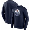 Fanatics Pánska Mikina Edmonton Oilers Primary Logo Graphic Crew Sweatshirt VALUE