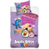Detské obliečky Angry Birds - Rio fialové Bavlna 1ks 140x200 cm plus 1ks 70x80 cm