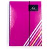 Frii of Norway Školské dosky A5 - Retro stripe pink Frii of Norway Školské dosky A5 - Retro stripe pink