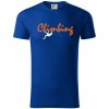 Climbing písací text - Tričko z organickej bavlny - 2XL ( Kráľovská modrá ) Climbing písací text - Tričko z organickej bavlny - 2XL ( Kráľovská modrá )